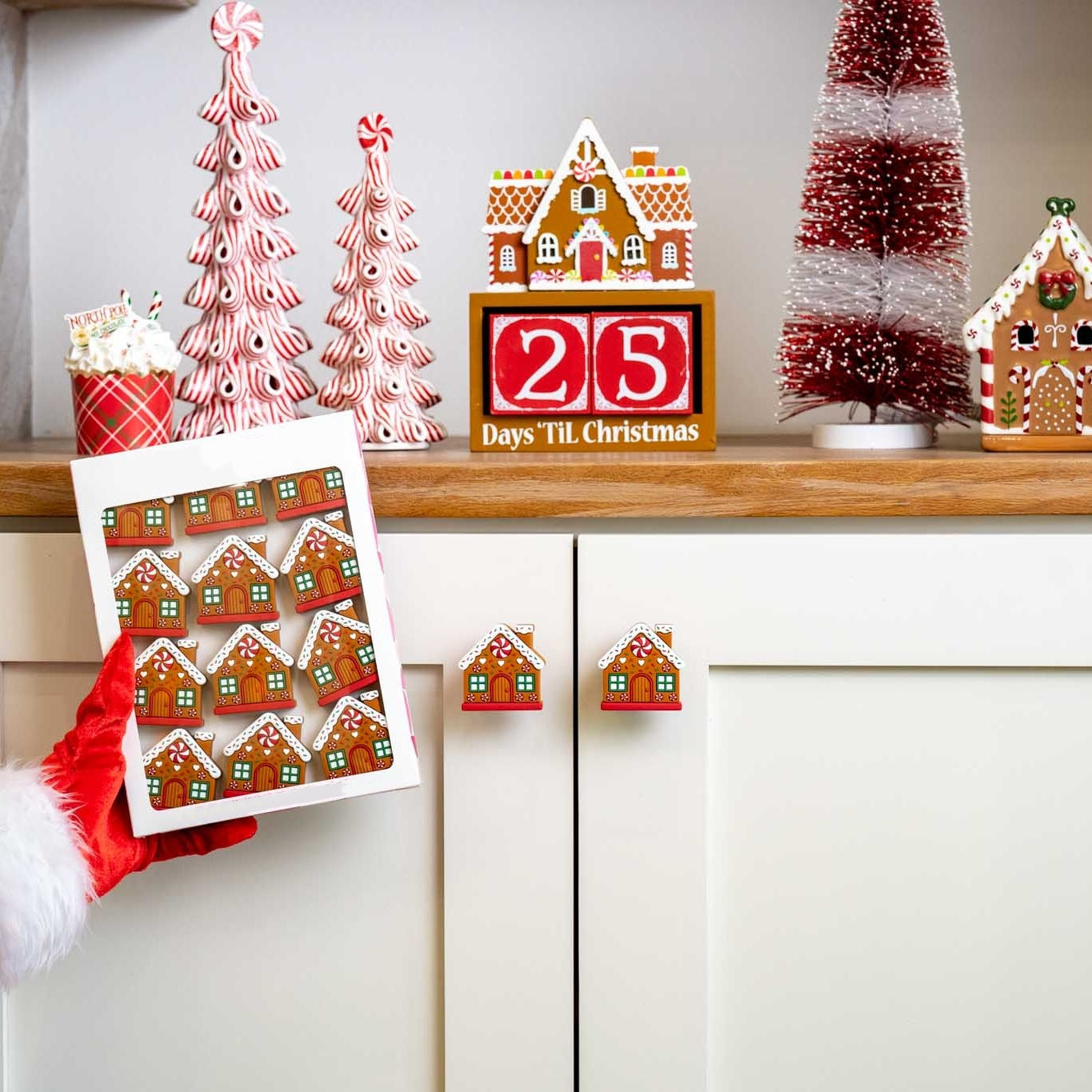 đ„Super Sale - 49% OFFđ„Set of 5 pcs Gingerbread House Knob Cover