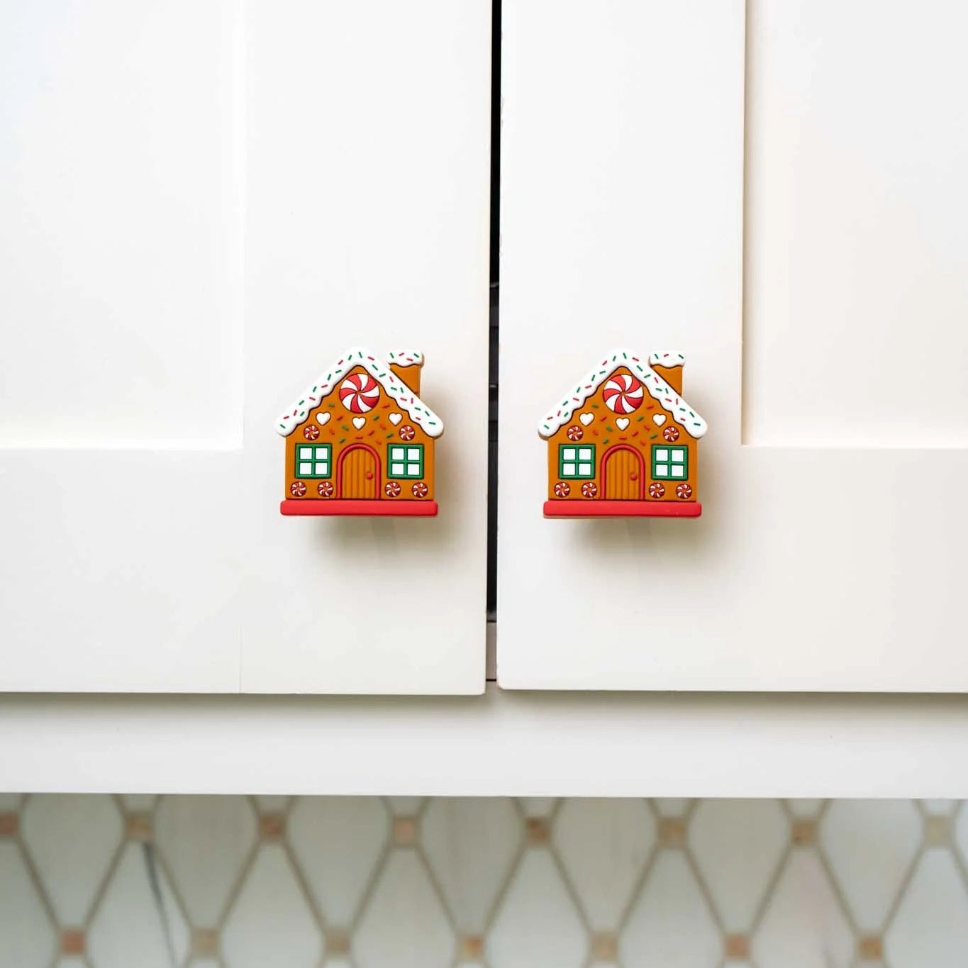 đ„Super Sale - 49% OFFđ„Set of 5 pcs Gingerbread House Knob Cover