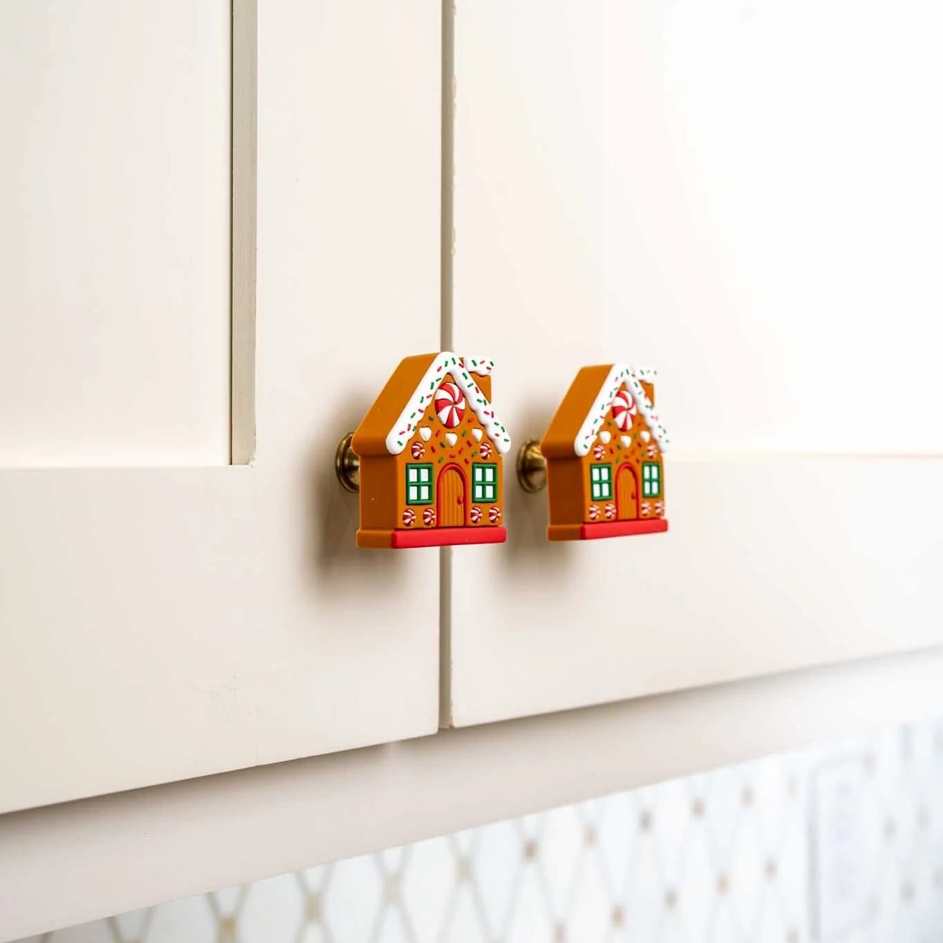 đ„Super Sale - 49% OFFđ„Set of 5 pcs Gingerbread House Knob Cover